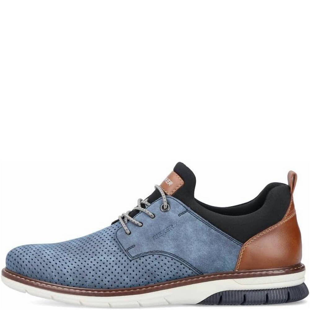 NEW RIEKER men's dustin 50 shoes in baltik/amaretto/schwarz